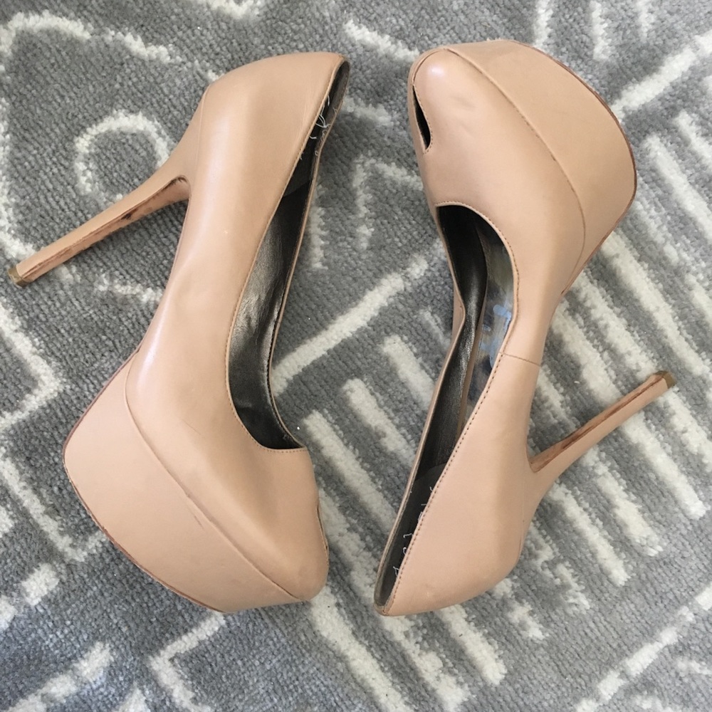 Platform Nude Heels